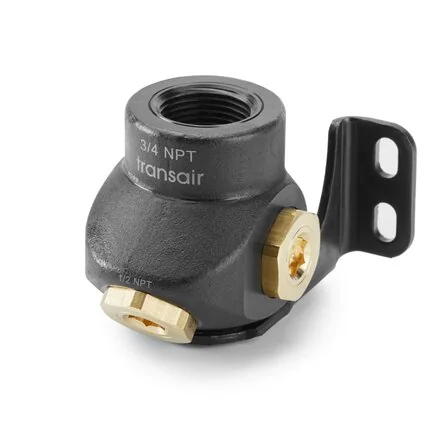 Parker - 6635 27 21 - 3 Port Threaded Wall Bracket BSP Paral