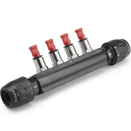 Parker - 6651 25 12 04 - 1 inches (25mm) 4 Port Manifold