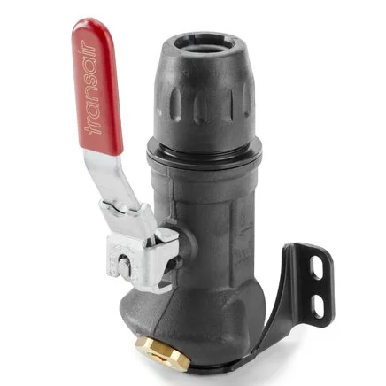 Parker - 6678 17 21 - 1 Port 45° Wall Bracket With Ball Valv