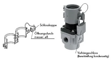 SMC - AR25P-580AS - Rotary Knob Cover