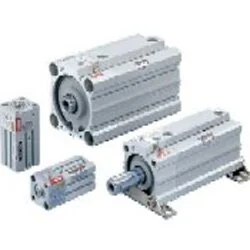 SMC - CLQB100TF-10D-F - Compact Cylinder With Locking