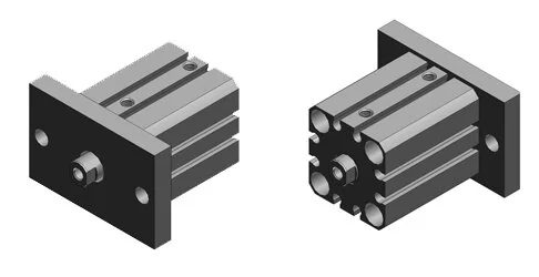 SMC - CQS-F025 - Flange