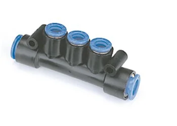 SMC - KM13-04-06-3 - Push-In Manifold Strip