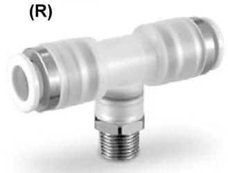 SMC - KPGT10-03 - T Push-In Fitting