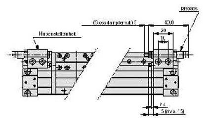 SMC - MYH-A40H - Stroke Adjustment Unit