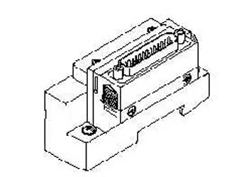 SMC - SV1000-51D1-33A-C8 - End Plate D-Side