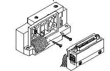 SMC - SV1000-51D2-13AR-C8 - End Plate D-Side