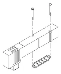 SMC - SV1000-67-1A - Blind Plate