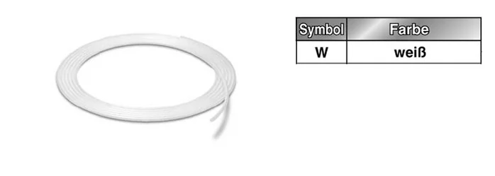 SMC - TPS0425W-100 - Soft Polyolefin Hose