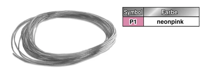 SMC - TU0425P1-100 - Polyurethane Hose, Neon