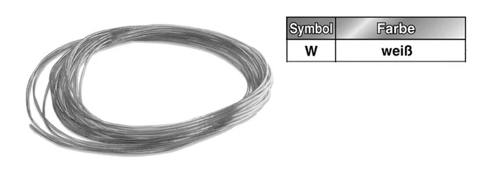 SMC - TU0425W-20 - Polyurethane Hose, White