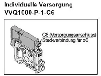 SMC - VVQ1000-P-1-C6 - Additional Supply
