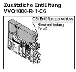 SMC - VVQ1000-R-1-C6 - Additional Ventilation