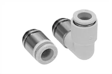 SMC - VVQ2000-51A-L1C8 - Angle Push-In Fitting