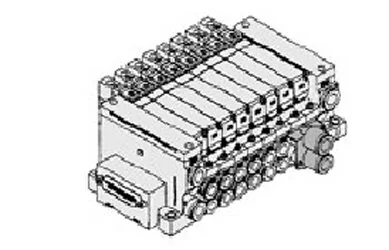 SMC - VVQ2000-52A-C10 - 2-Station Coupling