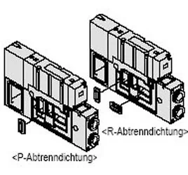 SMC - VVQ4000-16A - P/R Separation Seal