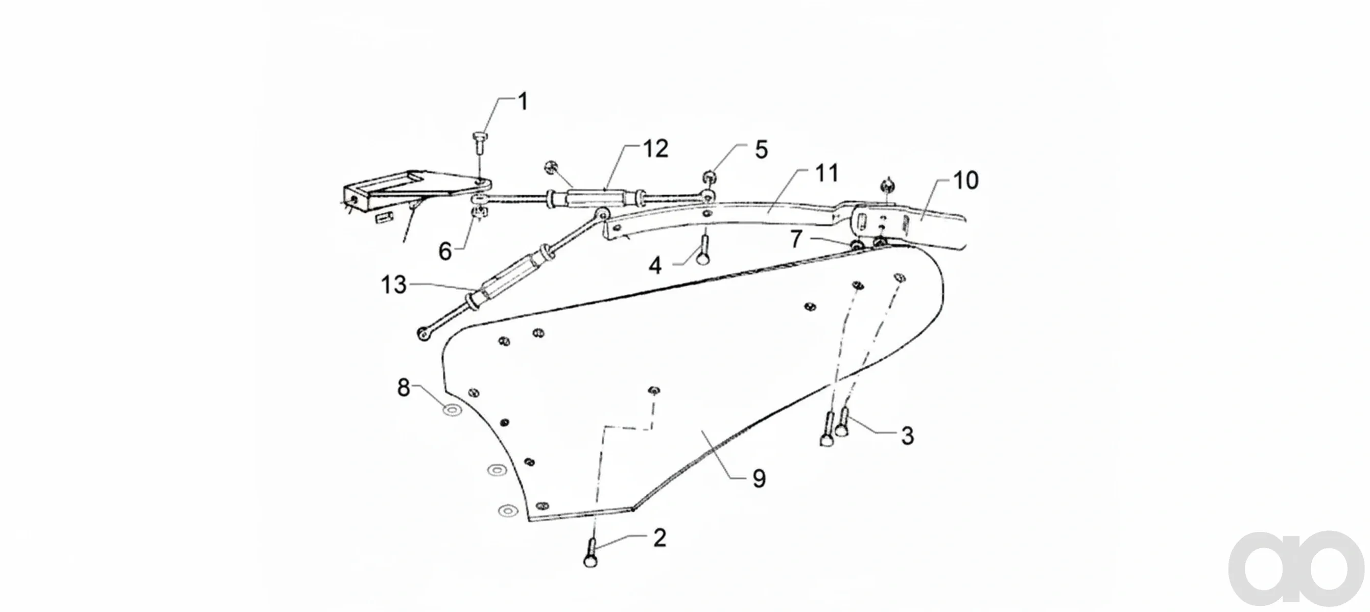 Lemken-3441355 - Mouldboard blade
