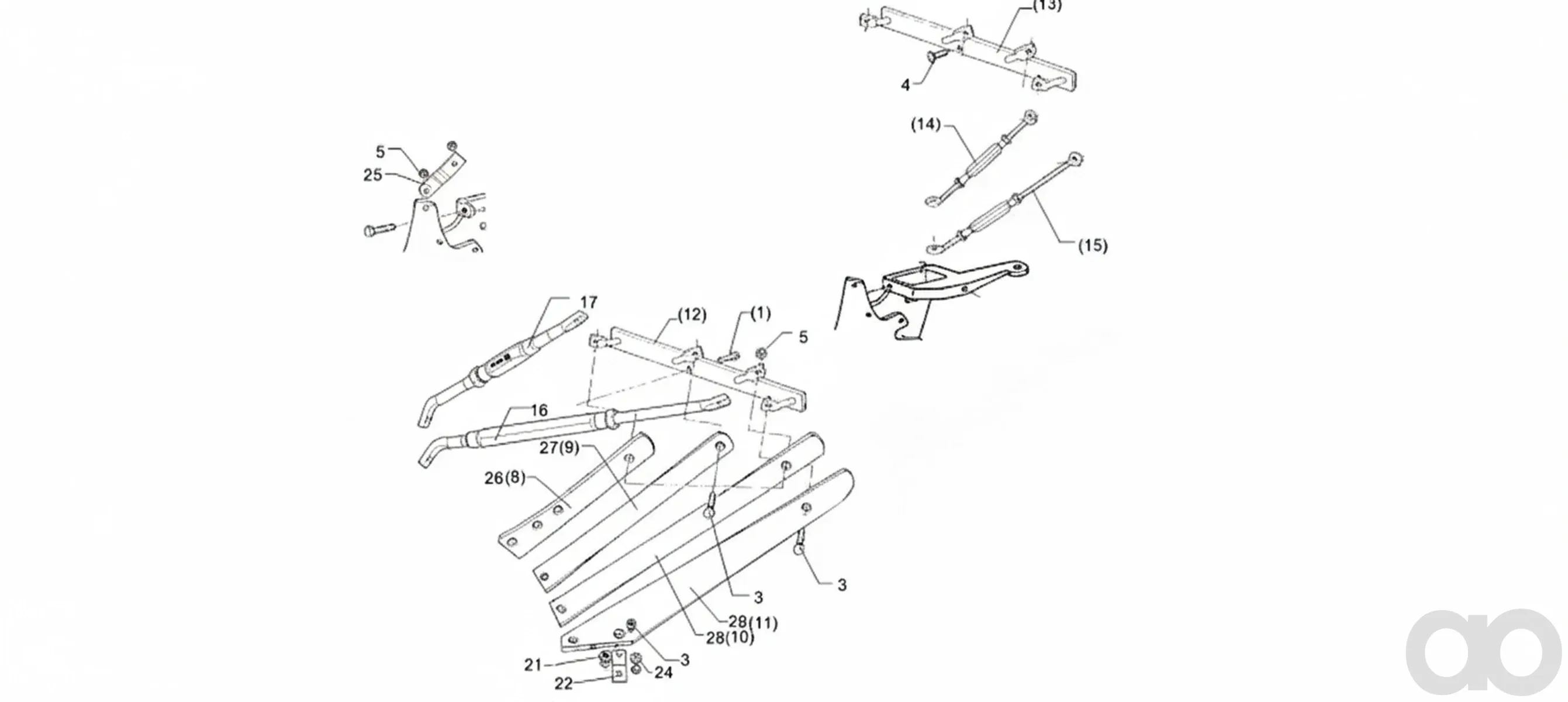 Lemken-3444131 - Mouldboard slat