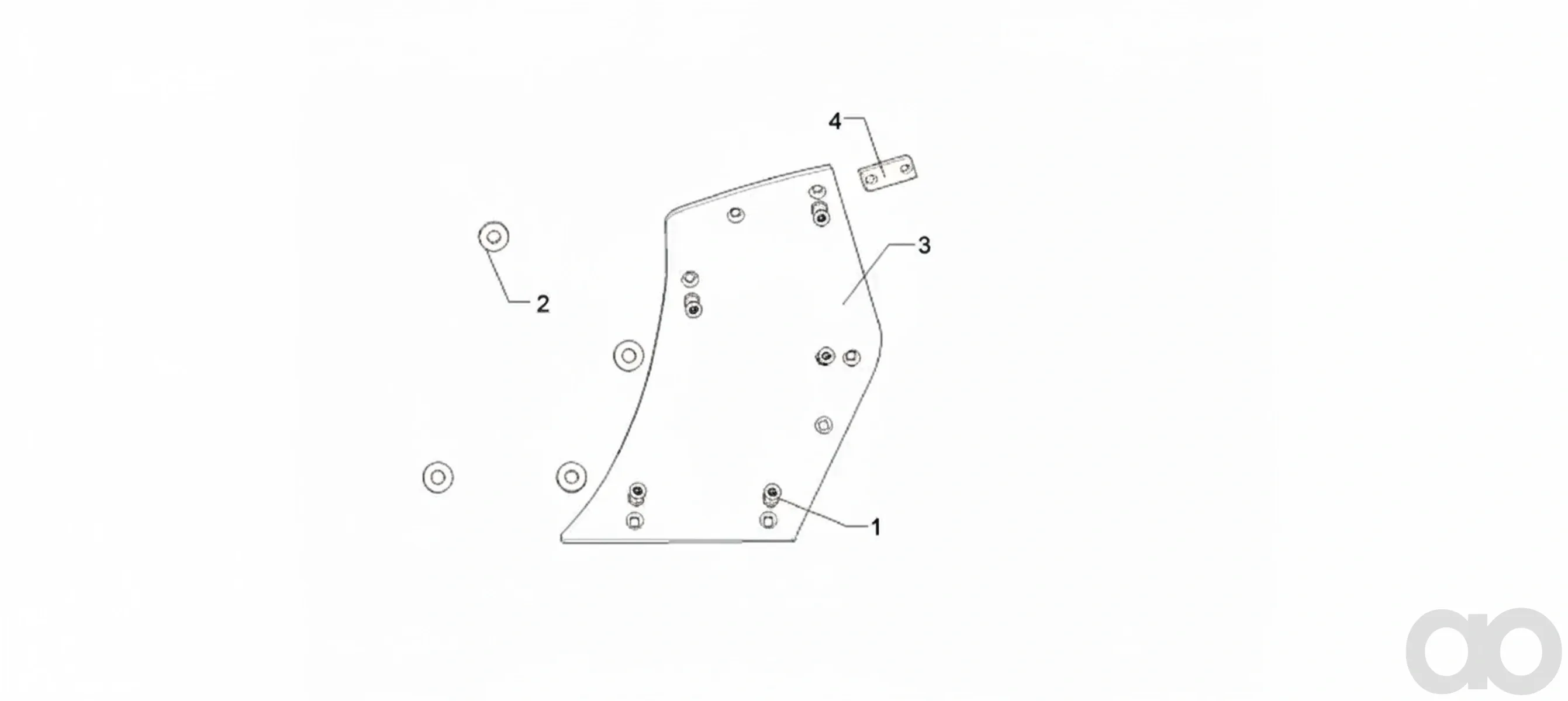 Lemken-4591012 - Clamp plate