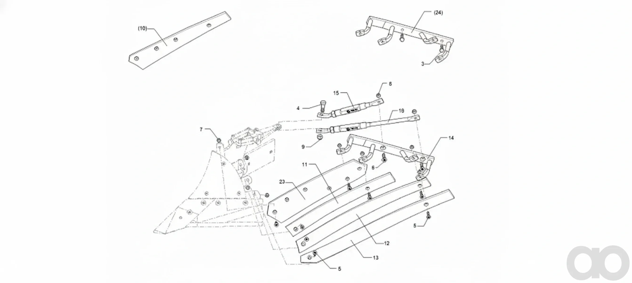 Lemken-4695605 - Struts