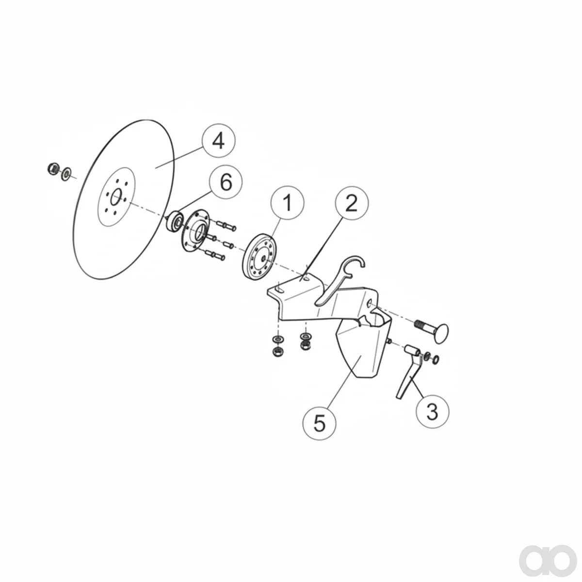 LEMKEN - 4818528 - FLAP ES-RE D8.4/14X27