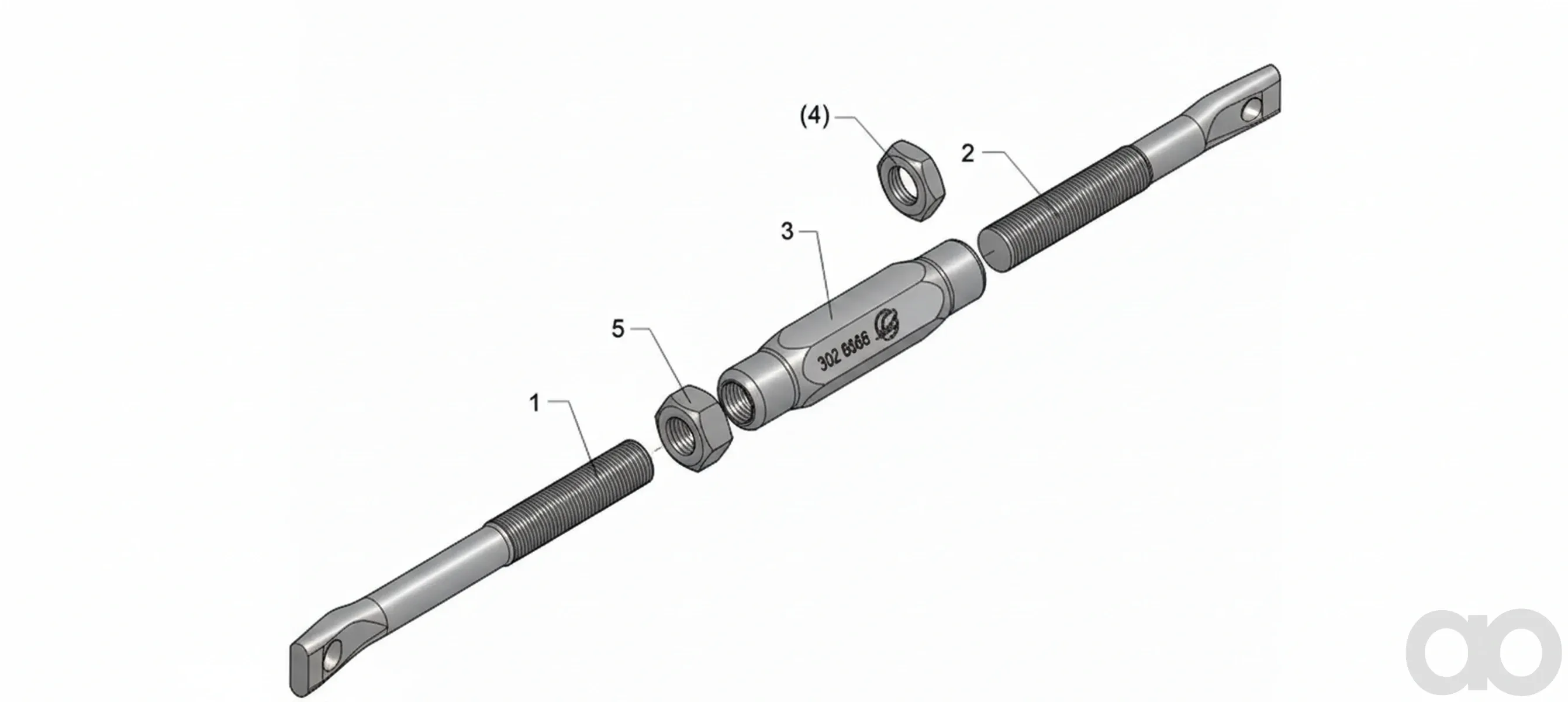 Lemken-5670221 - Mouldboard stay