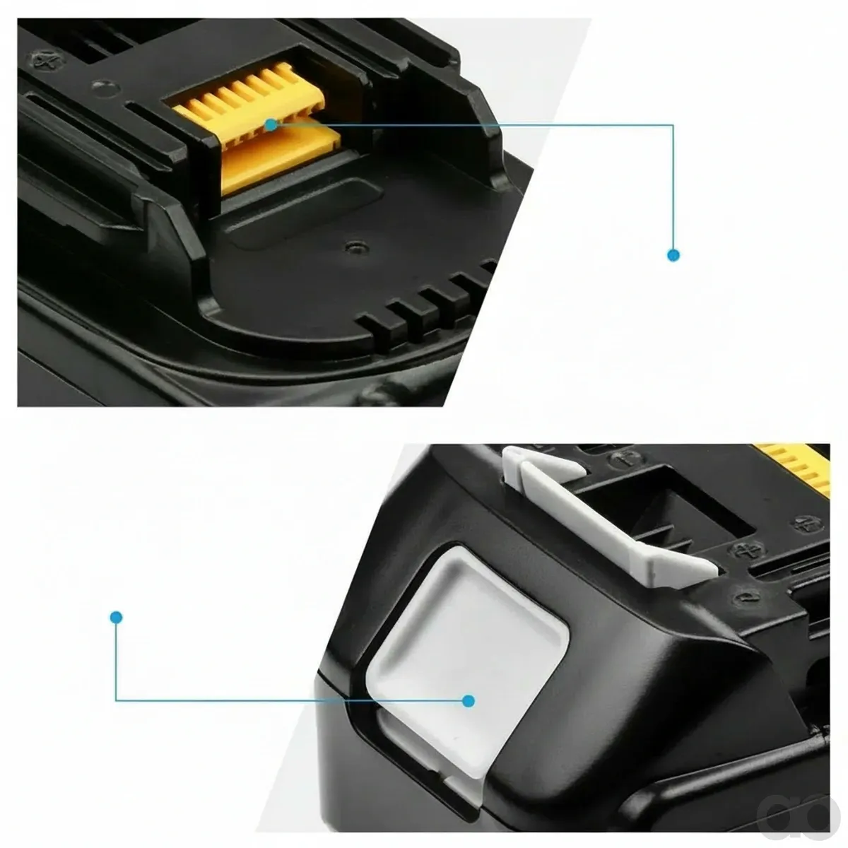 Makita - 1972808 - block battery 18v x 5ah li makita