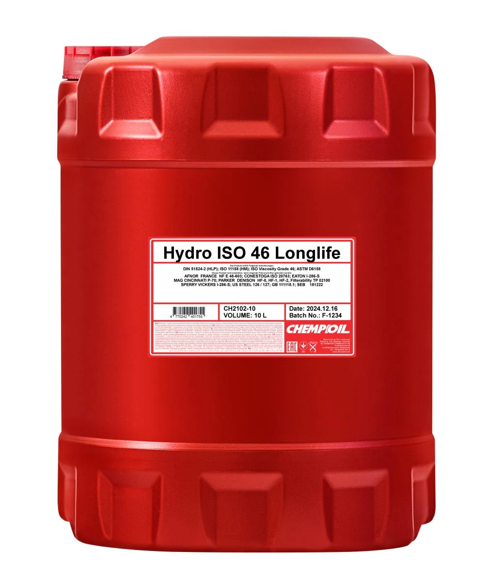 CHEMPIOIL - CH210210 - Hydro ISO 46 LONGLIFE 10L