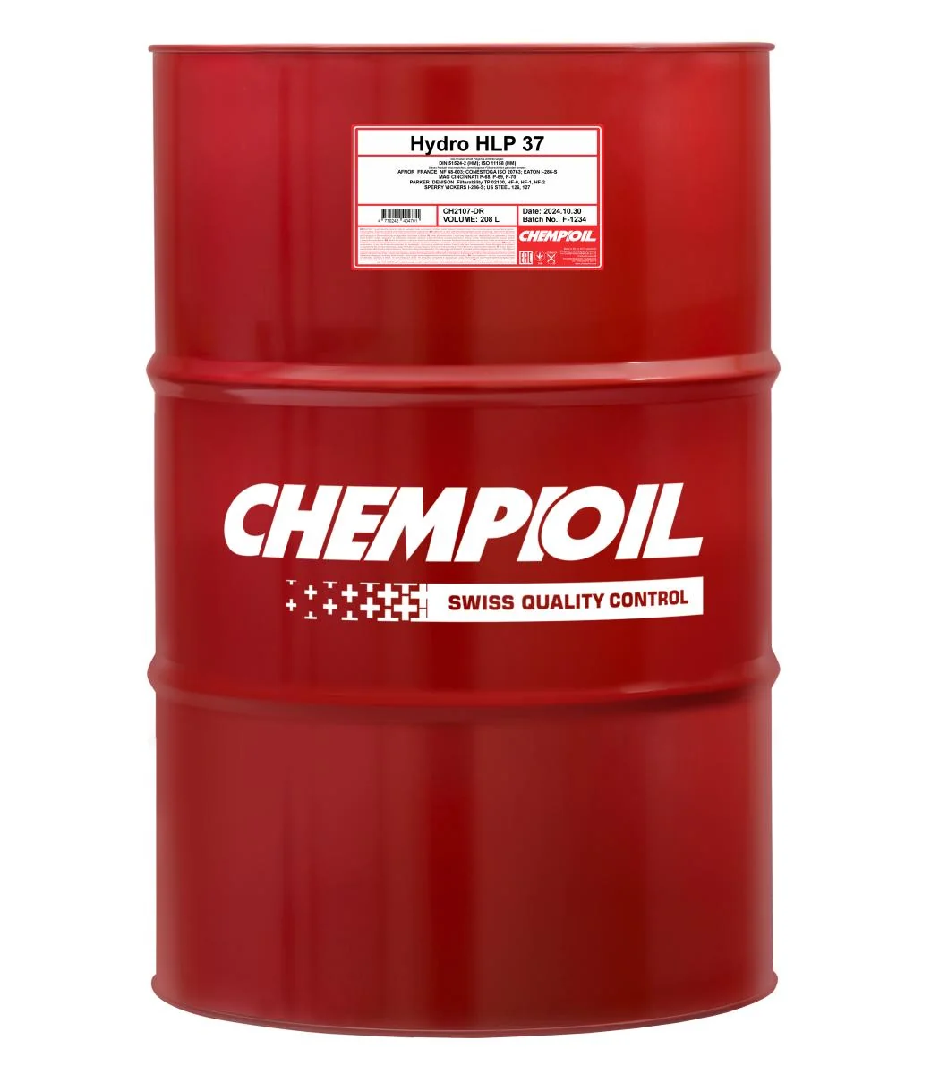 CHEMPIOIL - CH2107DR - Hydro HLP 37 208L