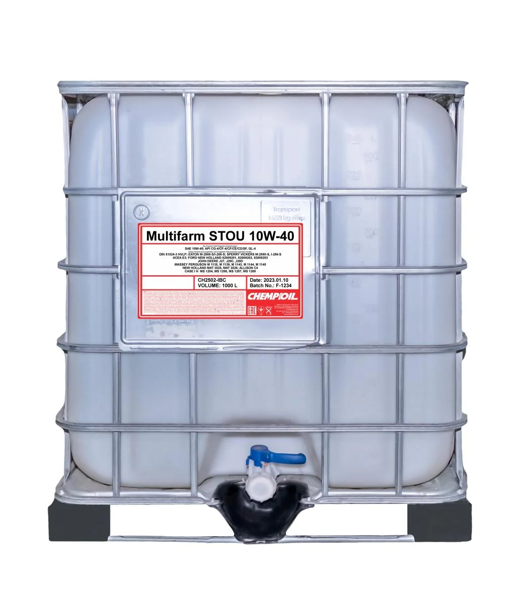 CHEMPIOIL - CH2502IBC - Multifarm STOU 10W-40 1000L