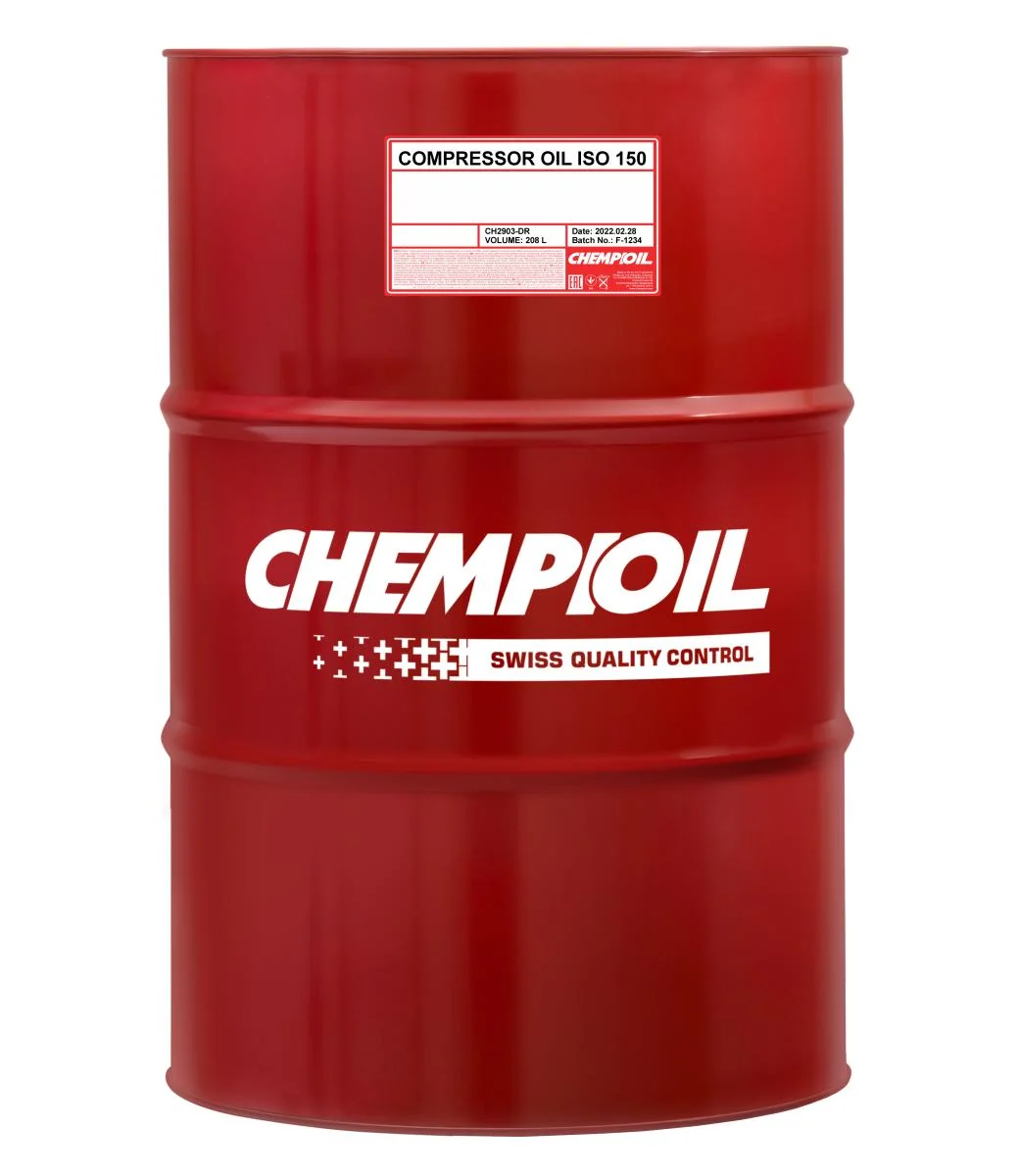 CHEMPIOIL - CH2903DR - Compressor Oil ISO 150 208L