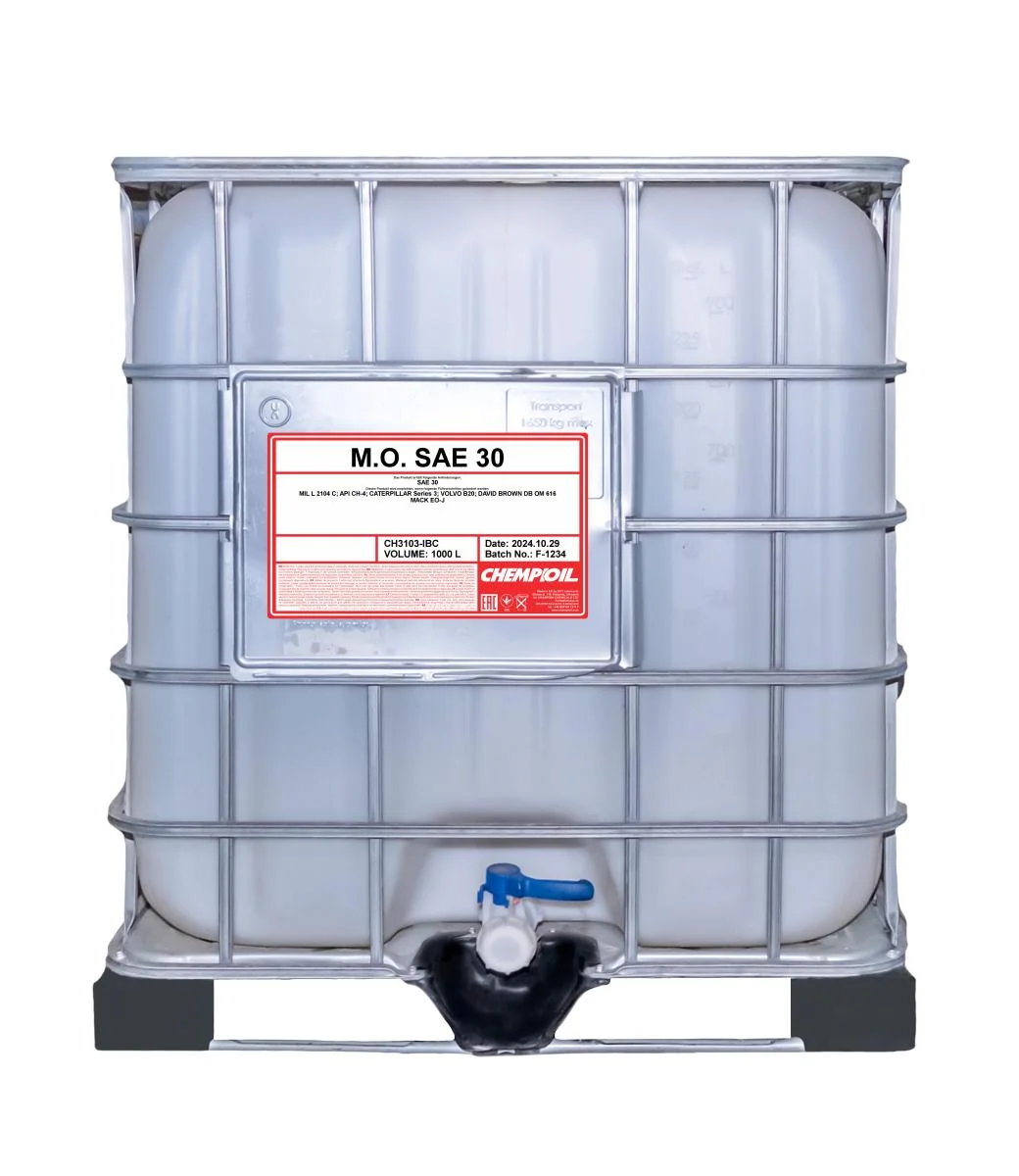 CHEMPIOIL - CH3103IBC - M.O. SAE 30 1000L
