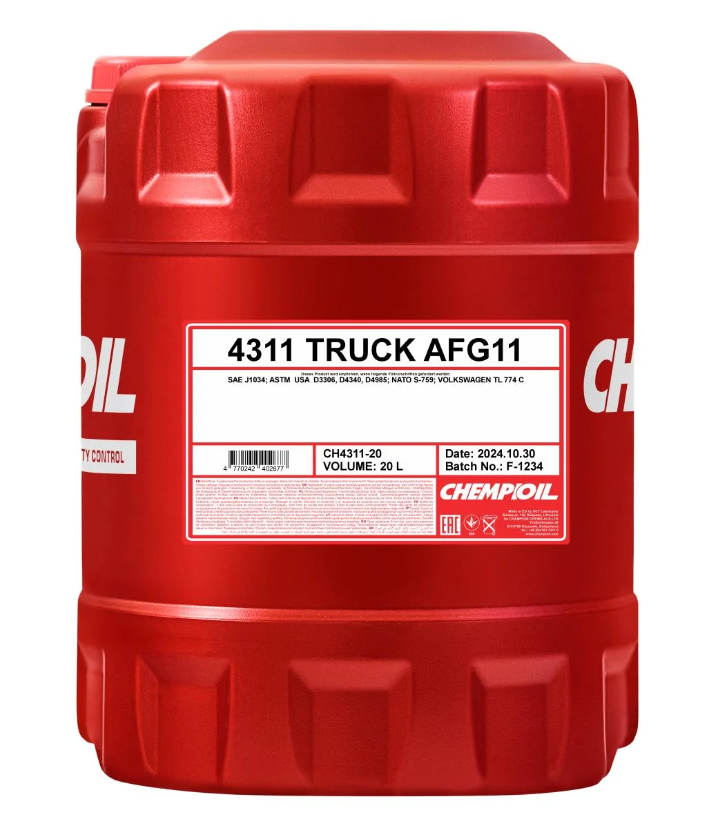 CHEMPIOIL - CH431120 - Truck AFG 11 20L