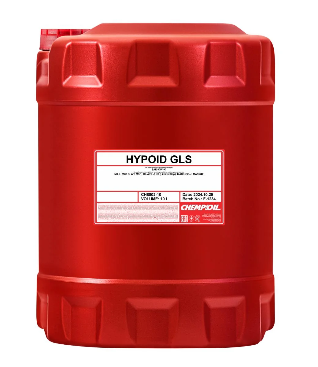 CHEMPIOIL - CH880210 - Hypoid GLS 80W-90 GL-4/5 10L
