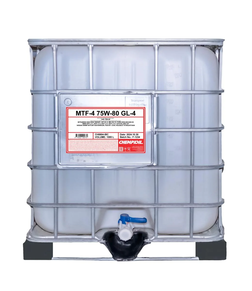 CHEMPIOIL - CH8804IBC - MTF-4 75W-80 GL-4 1000L