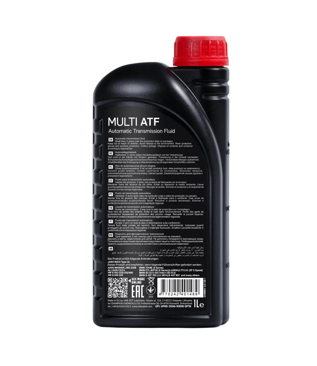 CHEMPIOIL - CH89041 - Multi ATF 1L