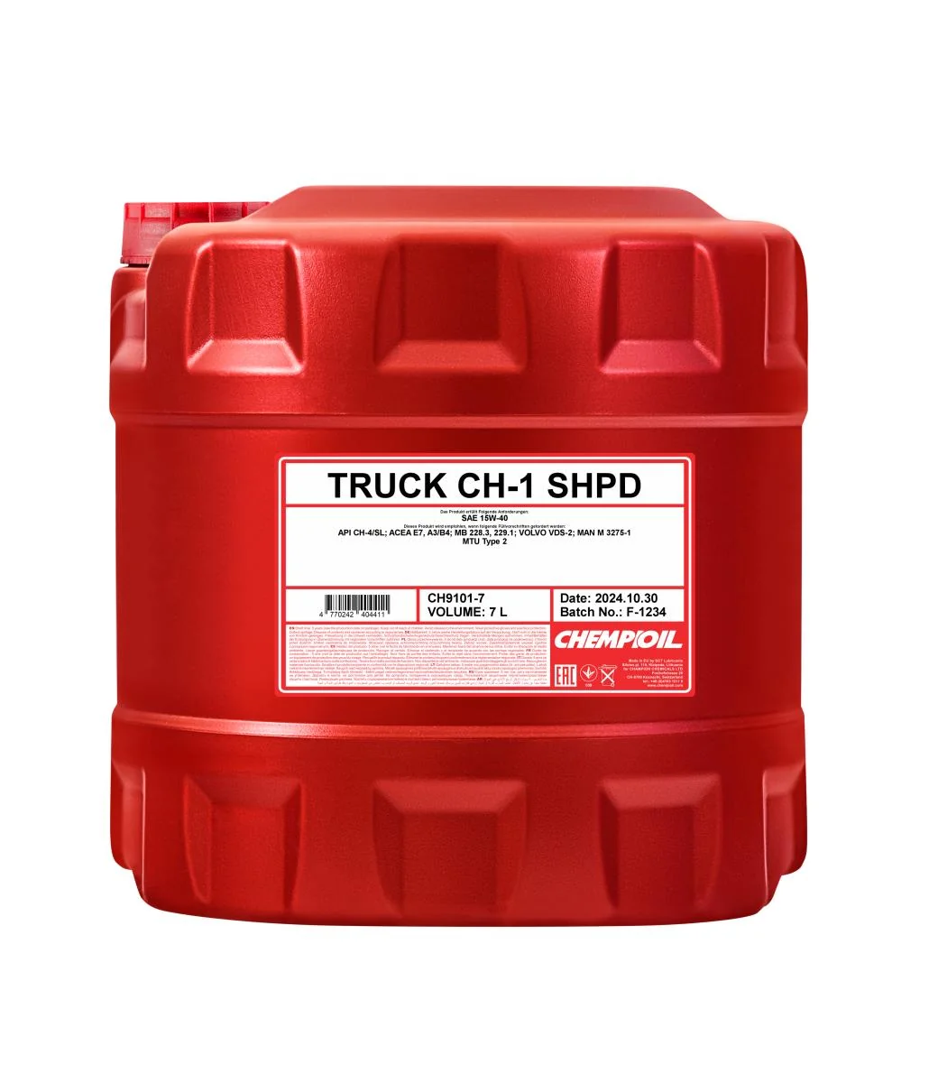 CHEMPIOIL - CH91017 - CH-1 Truck SHPD 15W-40 7L