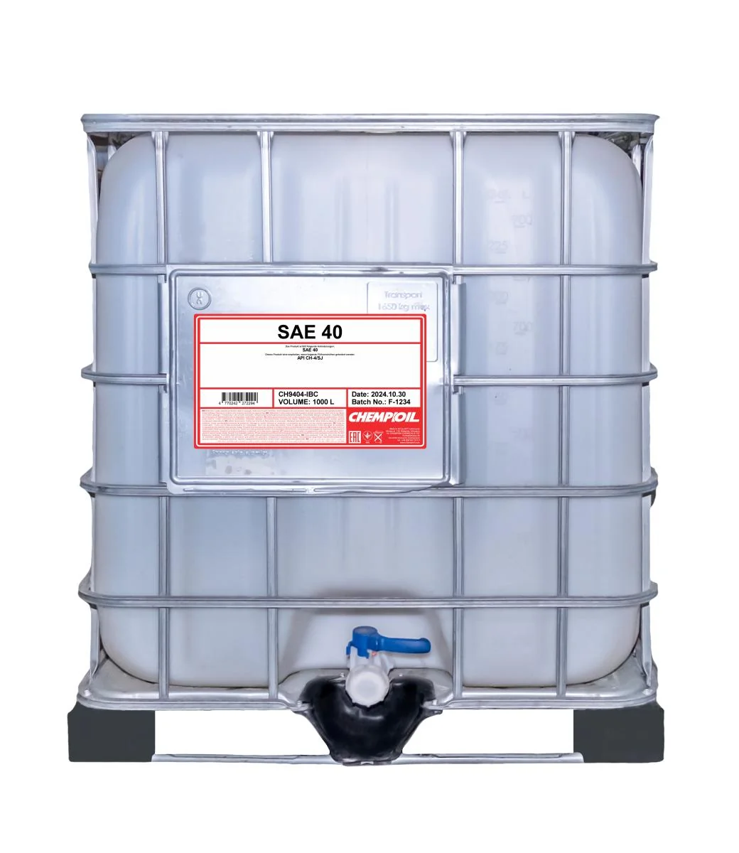 CHEMPIOIL - CH9404IBC - SAE 40 1000L