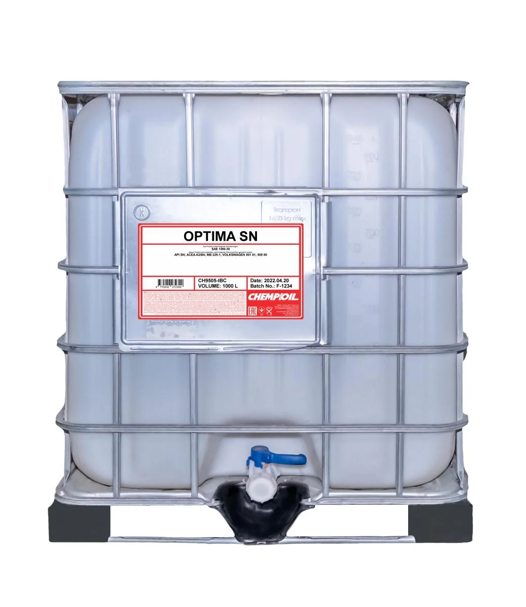 CHEMPIOIL - CH9505IBC - Optima SN 10W-30 1000L