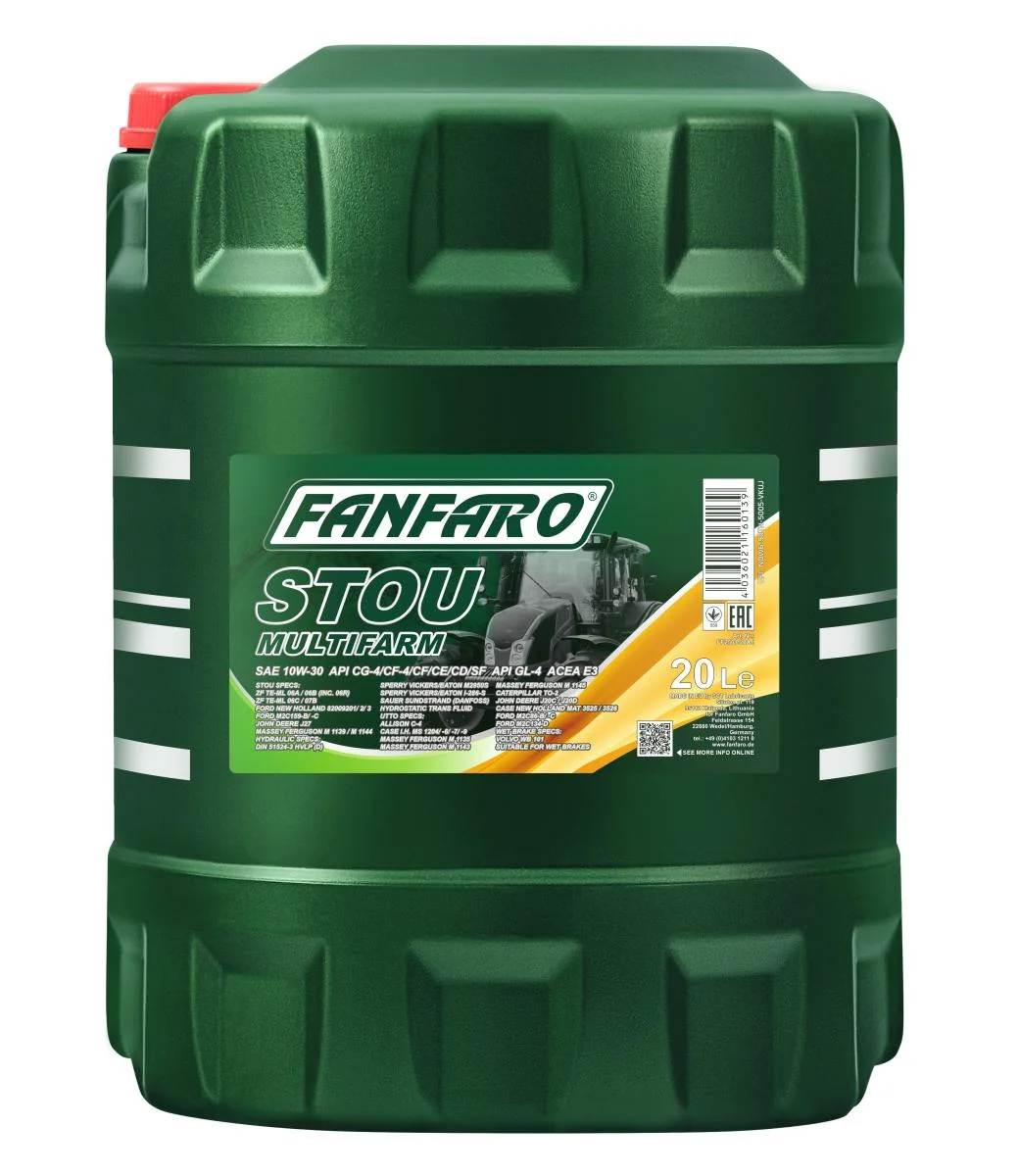 FANFARO - FF250120 - Multifarm STOU 10W-30 20L