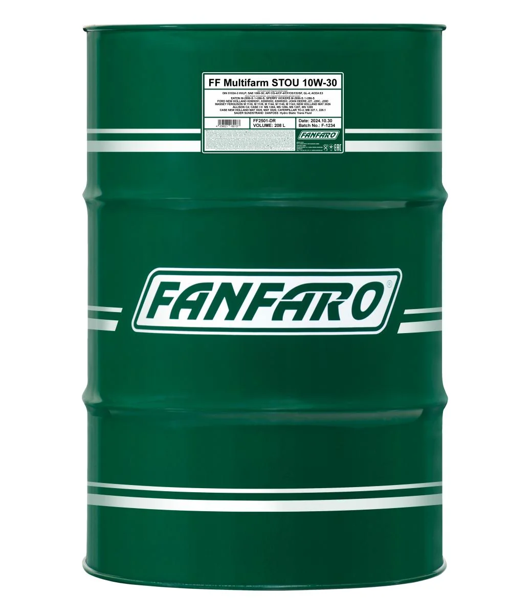 FANFARO - FF2501DR - Multifarm STOU 10W-30 208L