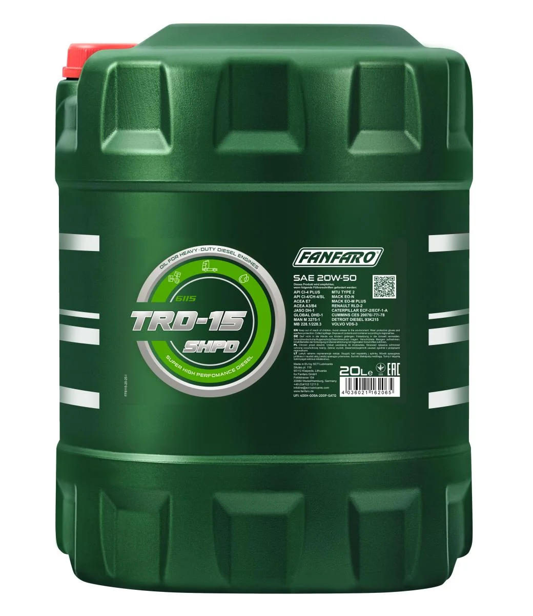 FANFARO - FF611520 - TRD-15 SHPD 20W-50 20L