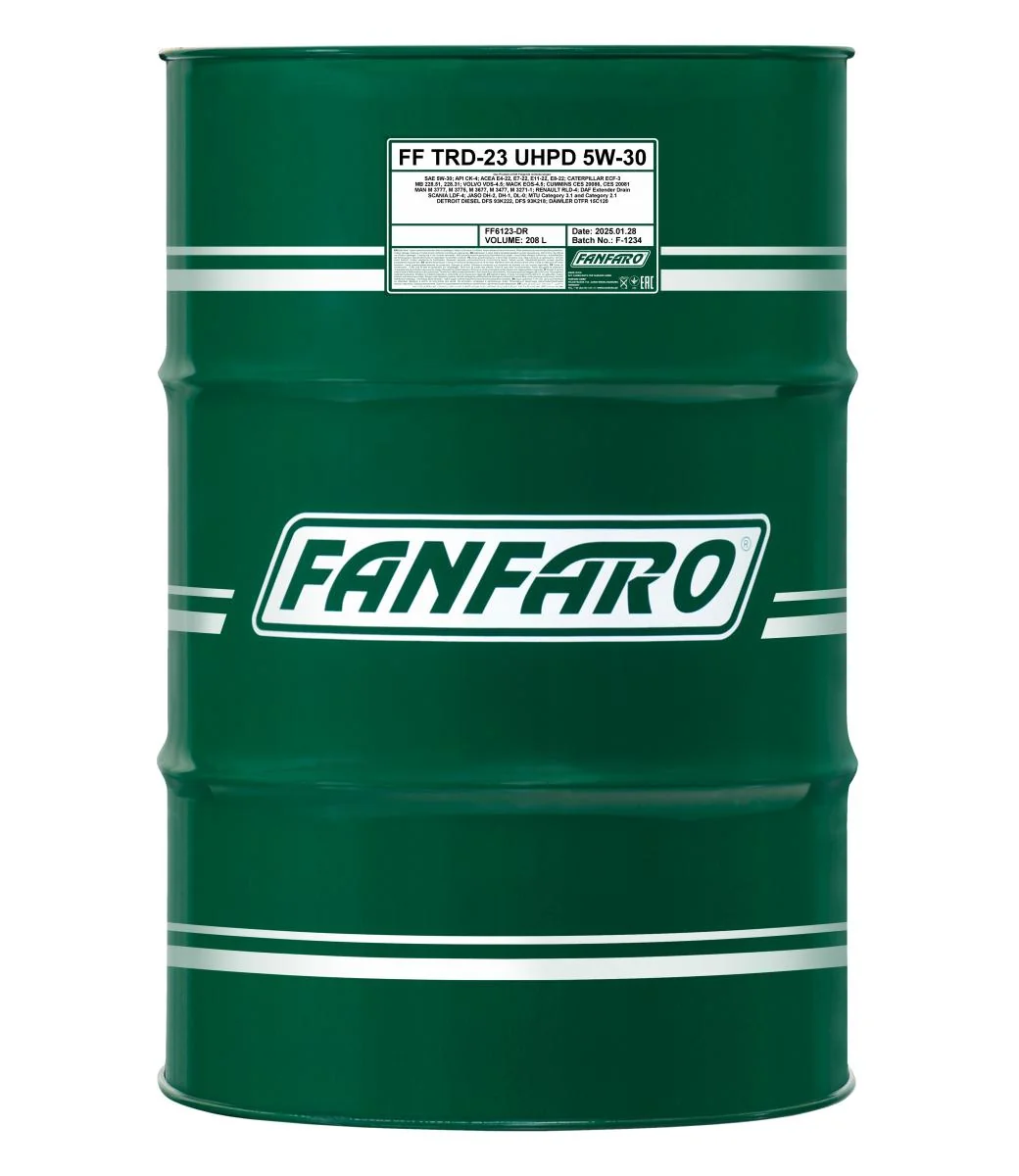 FANFARO - FF6123DR - TRD-23 UHPD 5W-30 208L