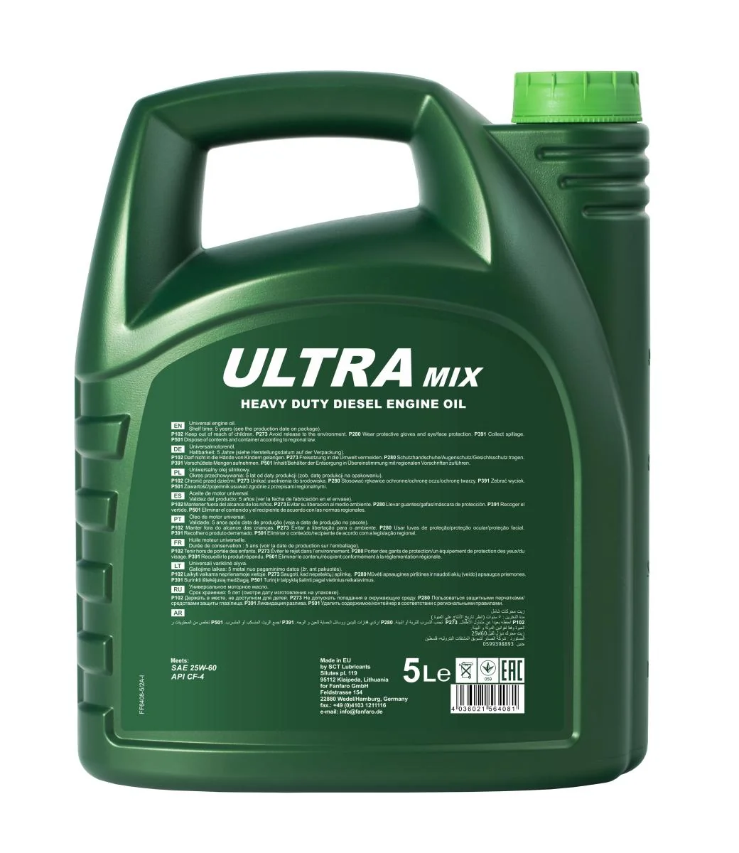 FANFARO - FF64085 - Ultra Mix 25W-60 5L