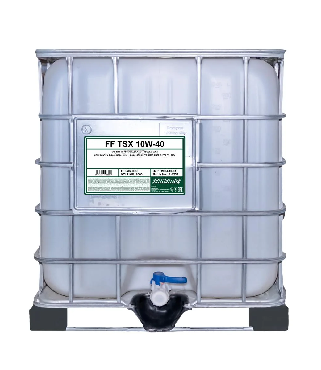 FANFARO - FF6502IBC - TSX 10W-40 1000L