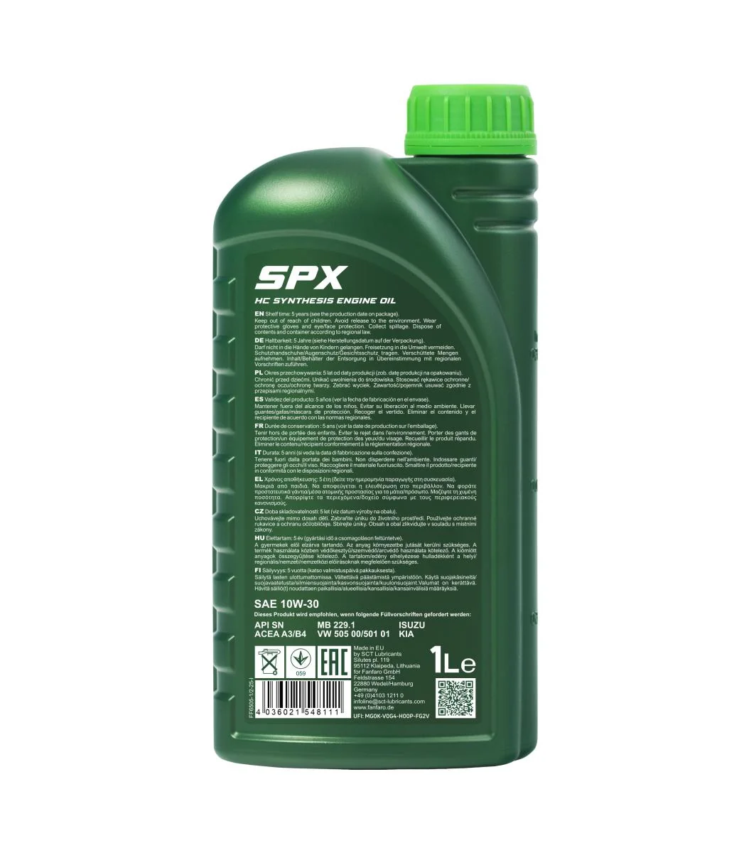 FANFARO - FF65051 - SPX 10W-30 1L