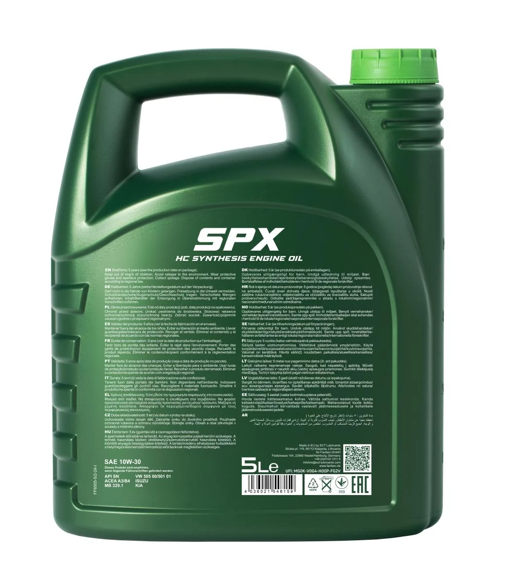 FANFARO - FF65055 - SPX 10W-30 5L