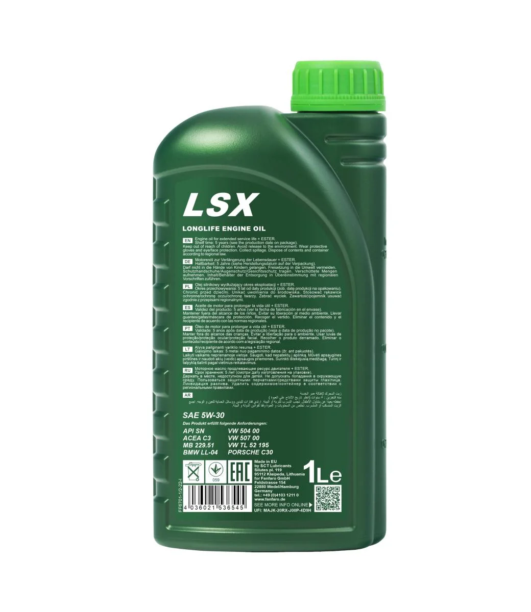 FANFARO - FF67011 - LSX 5W-30 1L