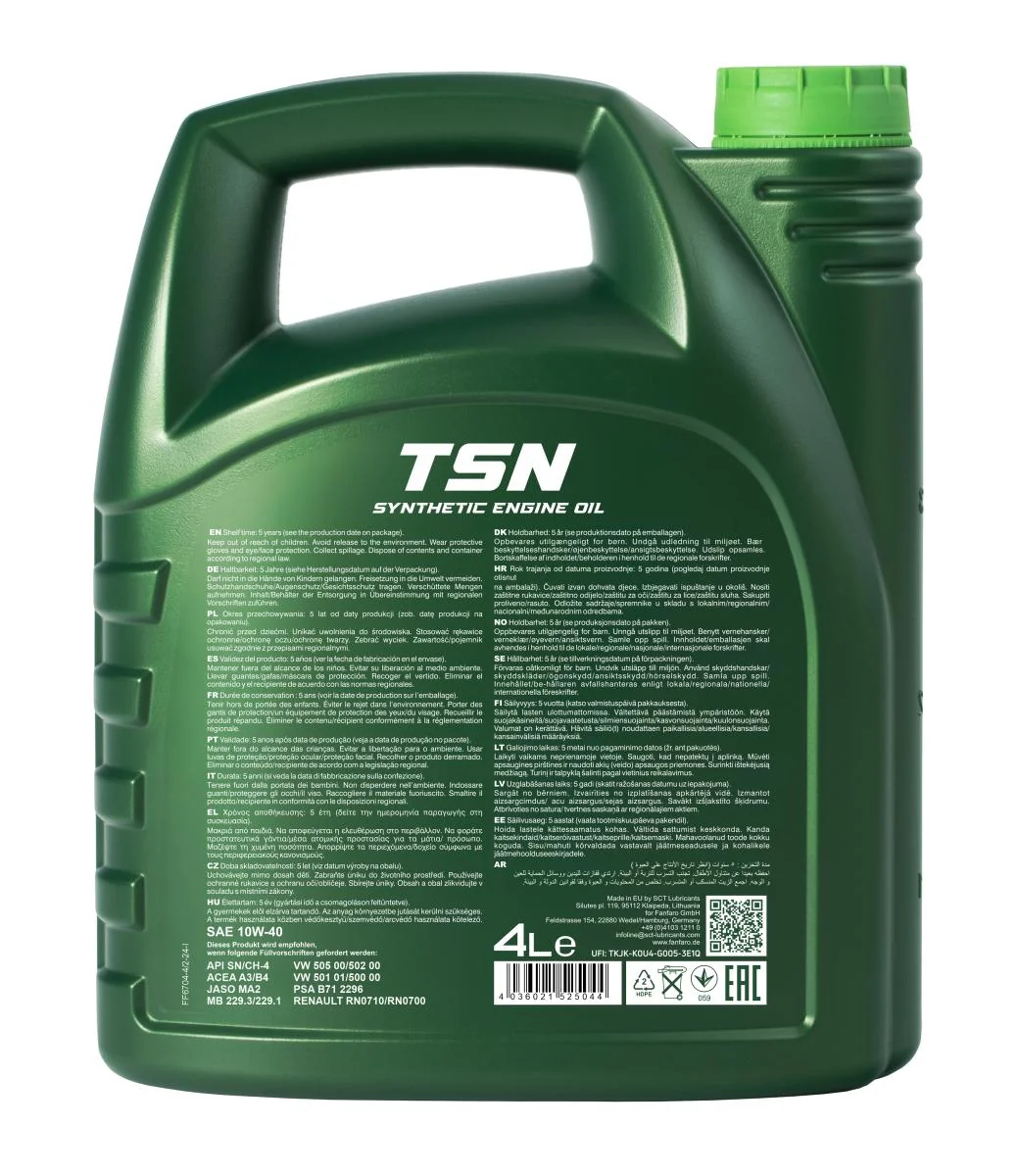 FANFARO - FF67044 - TSN 10W-40 4L