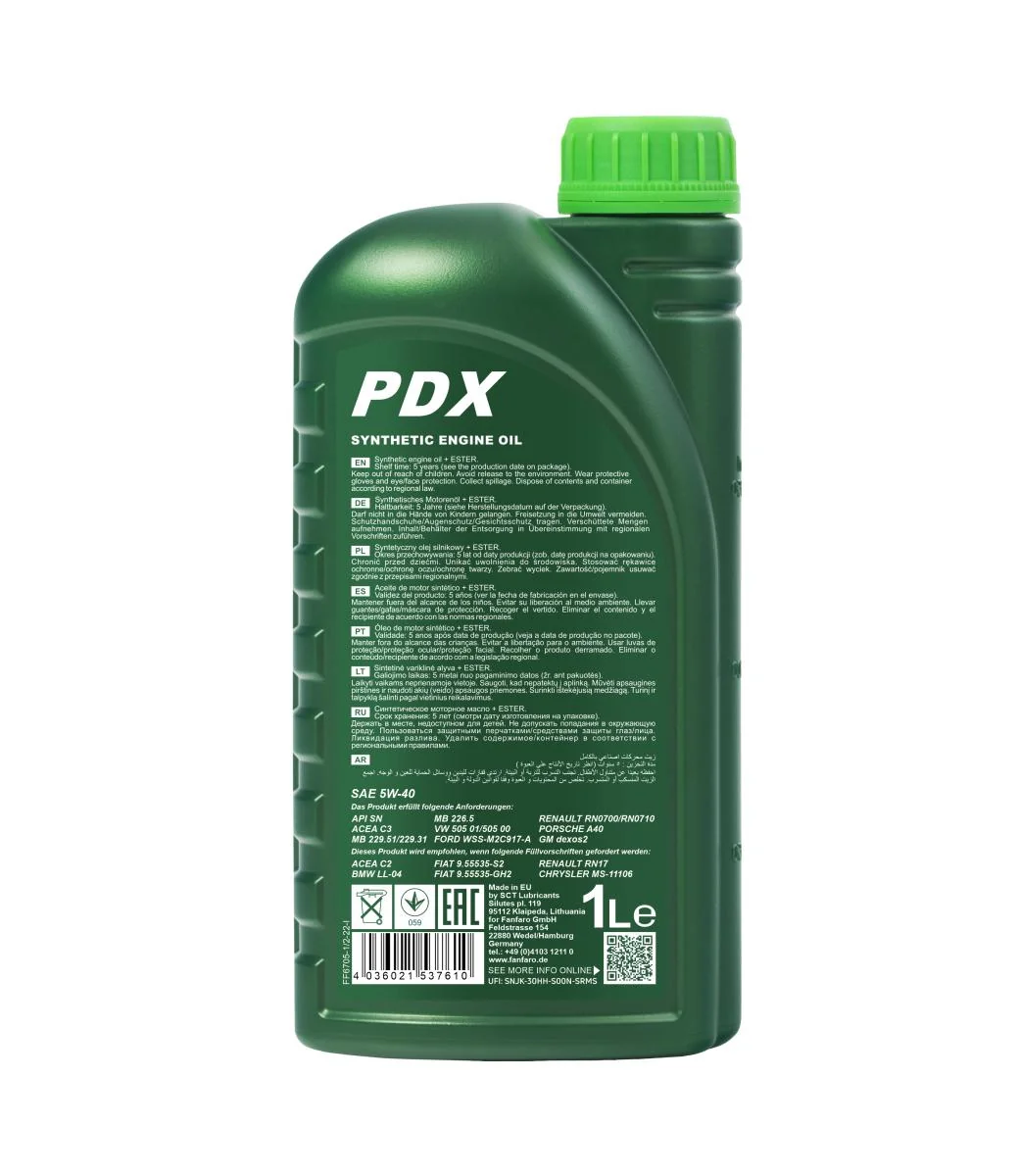 FANFARO - FF67051 - PDX 5W-40 1L